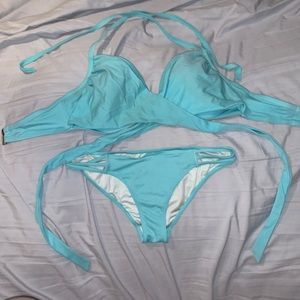Victorias Secret Turquoise Bikini Set